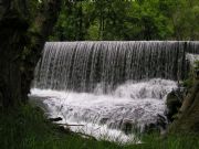 cortina de agua en el manubles